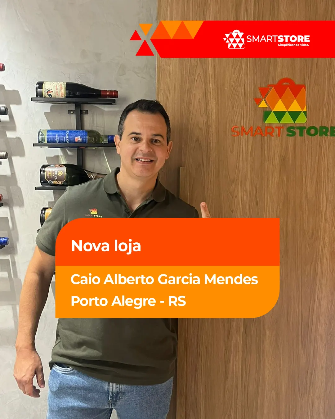 Inauguração — Caio Alberto Garcia Mendes (Porto Alegre – RS)