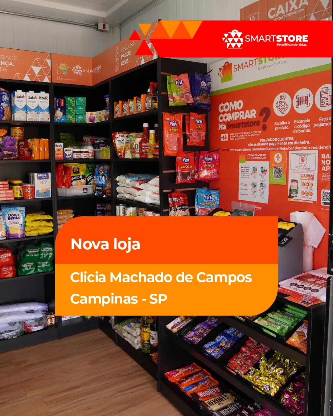 Inauguração — Clicia Machado de Campos (Campinas – SP)