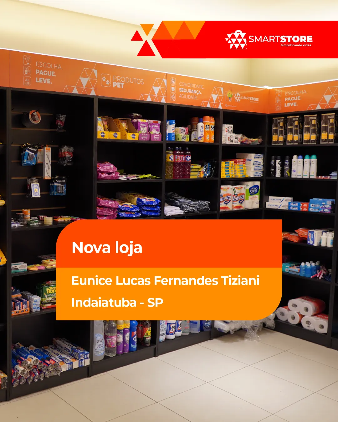 Inauguração — Eunice Lucas Fernandes Tiziani (Indaiatuba – SP)